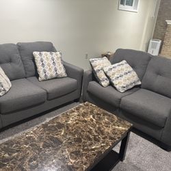 2 Couches And 2 Tables 