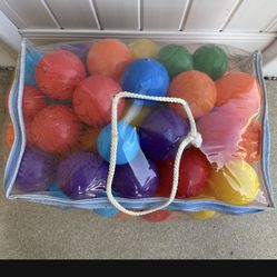 Bag Of Multi Colored Balls For Kids
