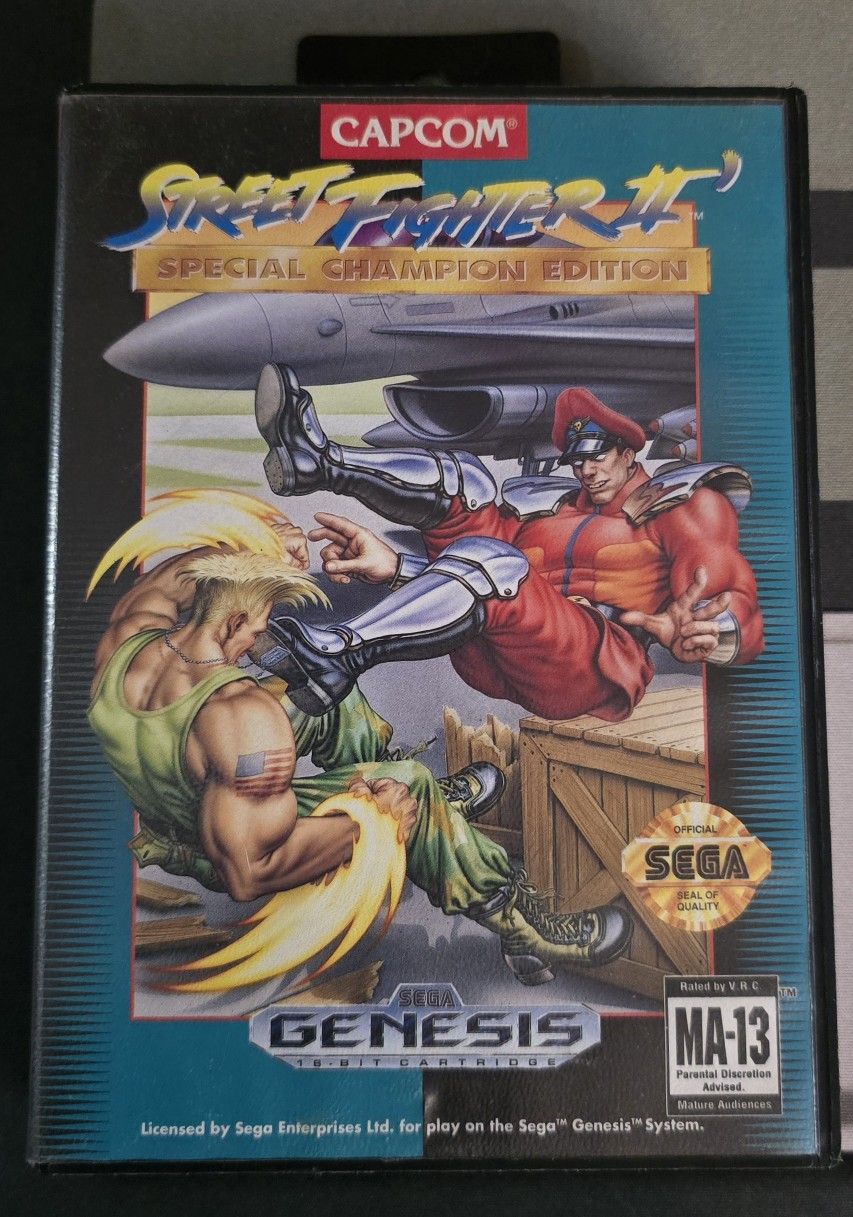 Street Fighter II Champion Edition For SEGA Genesis