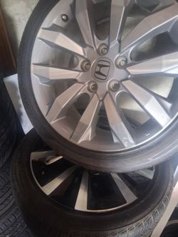 17in Honda Si Weels And Brand New Hancock Tires