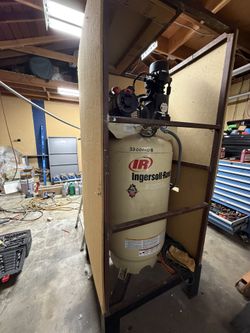 Ingersoll rand two stage air compressor