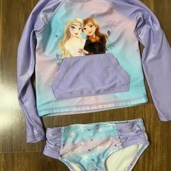 Disney Frozen Anna & Elsa Swimsuit size 4t