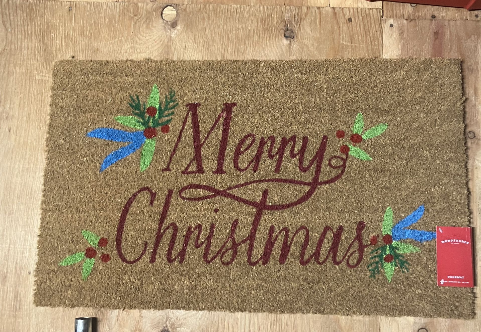 Christmas Door Mat New