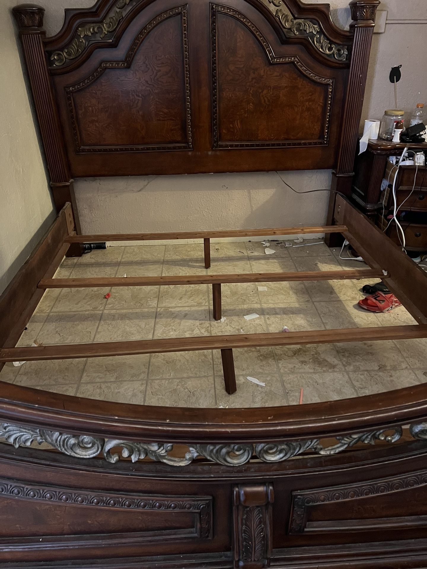 CalKing Size Bed Frame