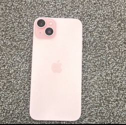 Pink iPhone 15 plus T Mobile Only