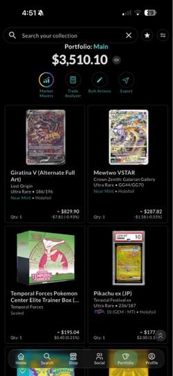 Pokémon collection