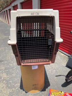 Large Dog Channel/travel kennel 30”ht 32”Depth 24” width. Good condition $20