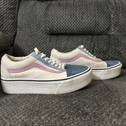 New Suede Old Skool Stackform Vans Size 6 1/2