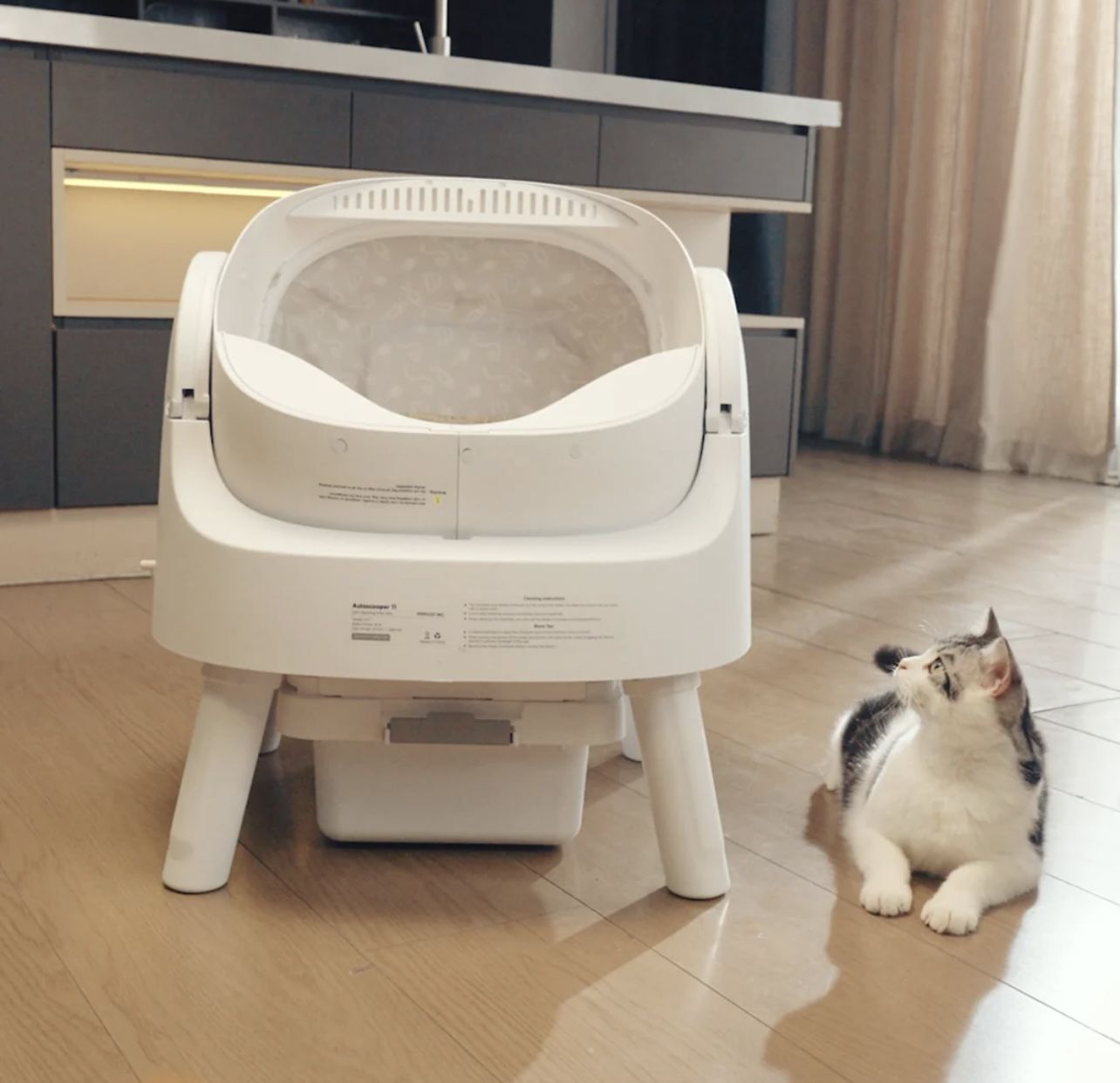 Autoscooper 11 Open-top Self-cleaning Smart Cat Litter Box 