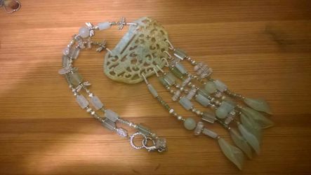 Jade & Quartz Necklace