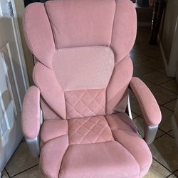 Pink Desk Chair/Vanity Chair 