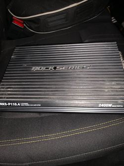 Sony xploid 1200 w subs and 2400w kicker amp