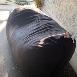 6ft Bean Bag Chair With Black Cover $40
