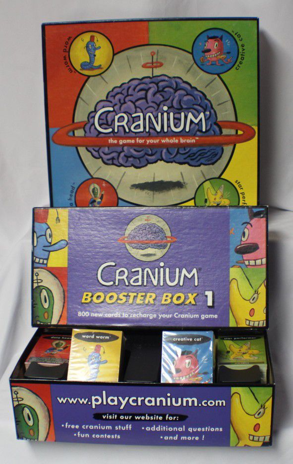 Cranium board games & Booster (NEW)