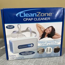 CleanZone CPAP Cleaner Kit, Portable, Compatible W/most CPAP Machines NEW SEALED