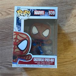 Gingerbread spider-man funko