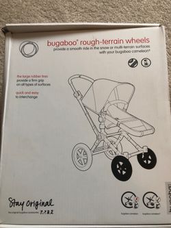Bugaboo rough terrain wheels (never used)