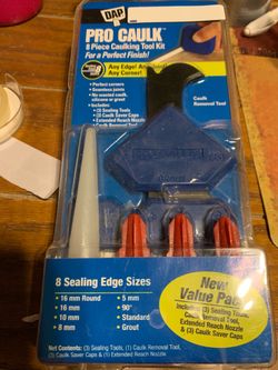 DAP Pro Caulk 8-piece kit