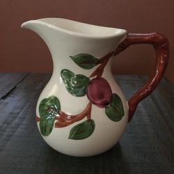 Vintage Franciscan Apple Milk Pitcher