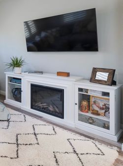 Fireplace Media Cabinet