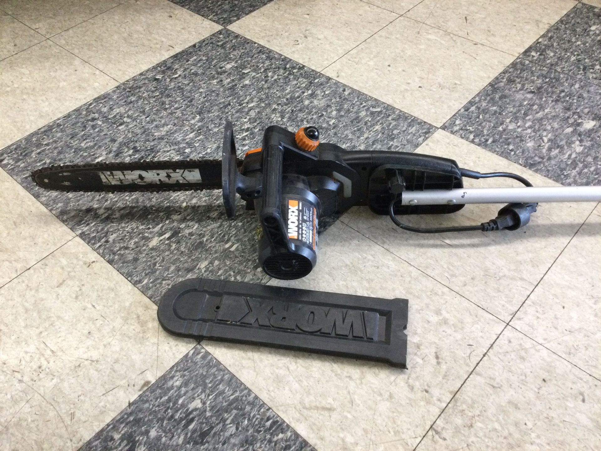 10 FOOT ELECTRIC POLE SAW / CHAINSAW 14” BAR Chain Saw