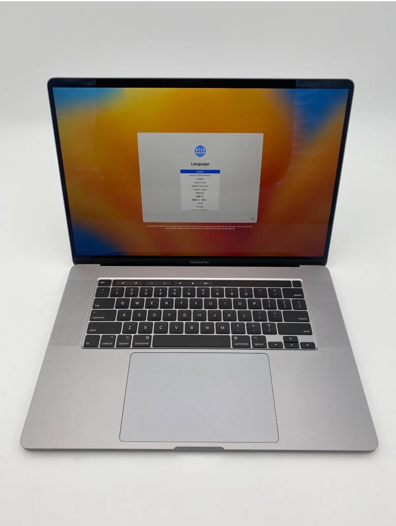 MacBook Pro Late 2019 Model 16”