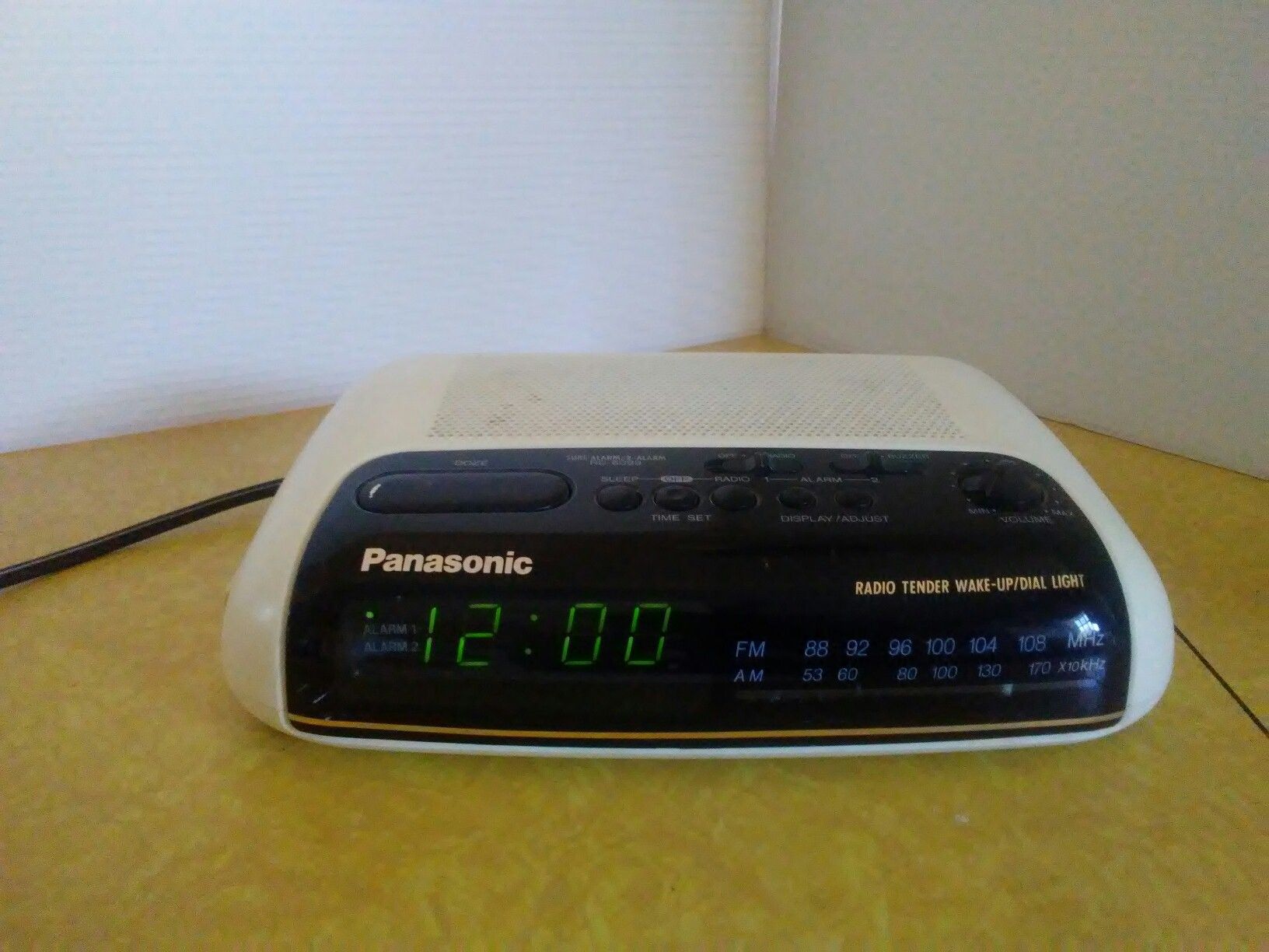 Vintage alarm clock