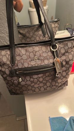 Coach black purse