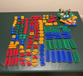 Bristle Blocks Huge set of158 pieces - Preschool toy