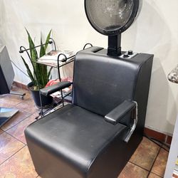 Hair dryer chair