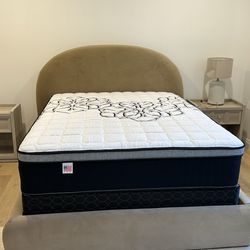 Queen size mattress pillow top 12”.     New mattress.   All sizes available