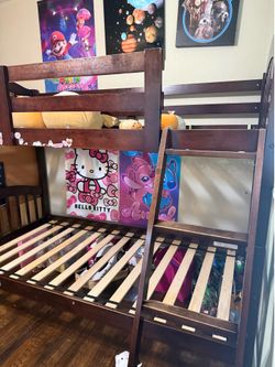 Wooden bunk