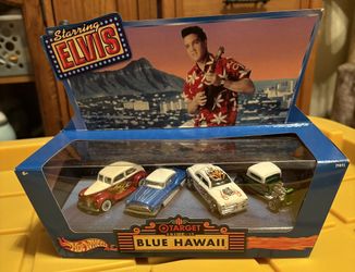 Elvis Blue Hawaii Hot Wheels New