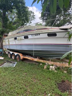 Free large boat and trailer