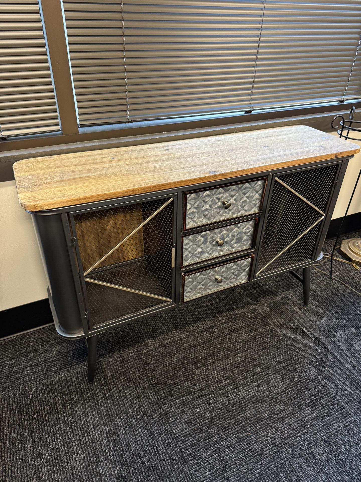 Industrial Console Table
