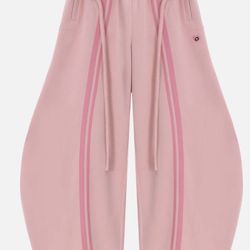 AELFRIC EDEN STRIPE SUPER BAGGY BARREL SWEATPANTS