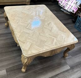 Marble table
