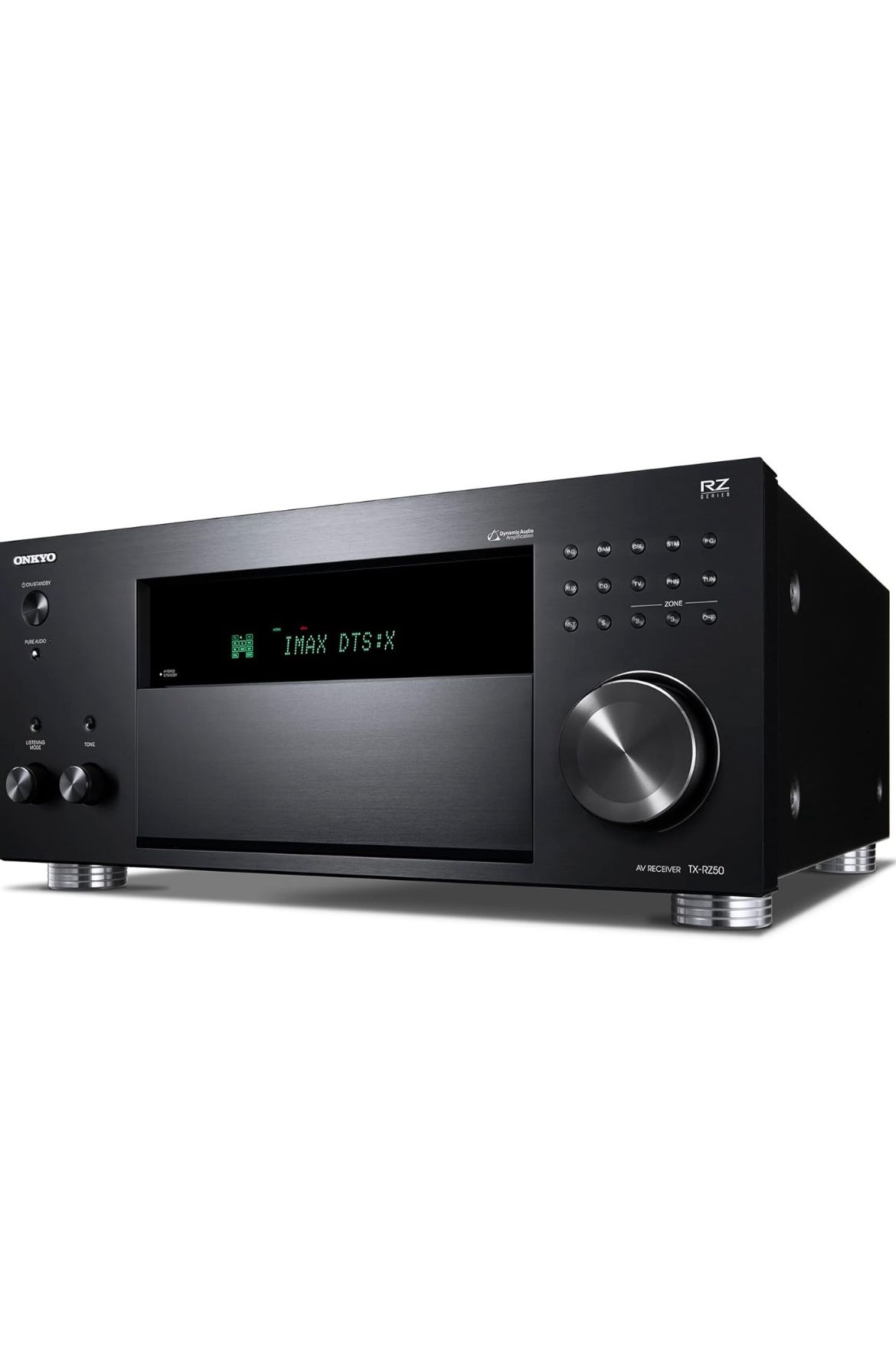 Onkyo TX-RZ50 9.2-Channel AV Receiver - 120 Watts Per Channel, Dirac Live Out of Box, Works with Sonos Certified, THX Certified and More