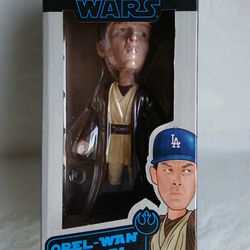 Dodgers Star Wars Orel-Wan Kenobi Bobblehead