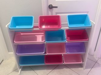 Kids Toy Storage Organizer with 12 Bins