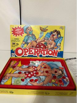 Kids operation toy