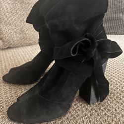 NINE WEST black high heels