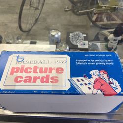 Baseball 1989 Picture Cards 500 Count Vending Pack
