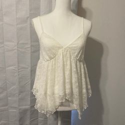 White Lace Top 