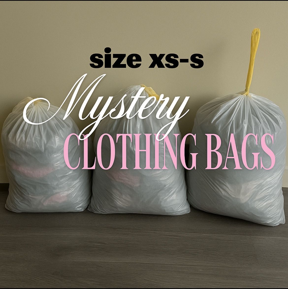 Mystery clothing bags đź’ž:size Xs-s