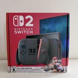 New Nintendo Switch 2 Mario Kart World Bundle 