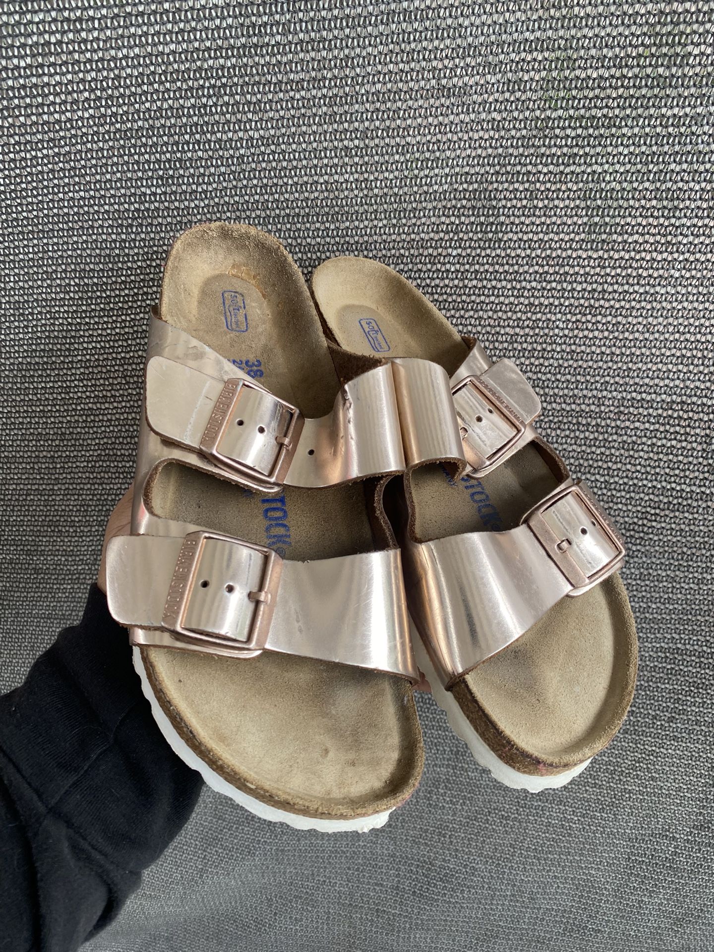Birkenstock Arizona Metallic Copper