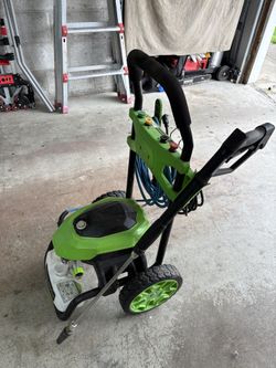 Green works electric pressure washer 2000 psi