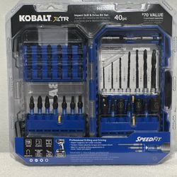 Kobalt XTR Impact Screwdriver Bit Set 40-Piece