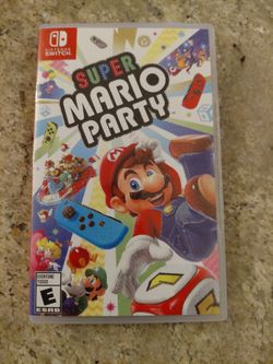 Nintendo switch Super Mario Party Game 